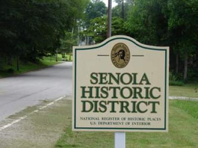 Senoia Historic District Sign