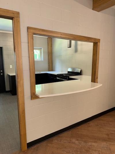 Countertop Serving Side, Creating a Bar or Serving Area